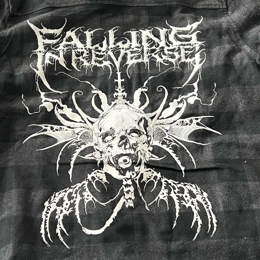 Falling in reverse flannel